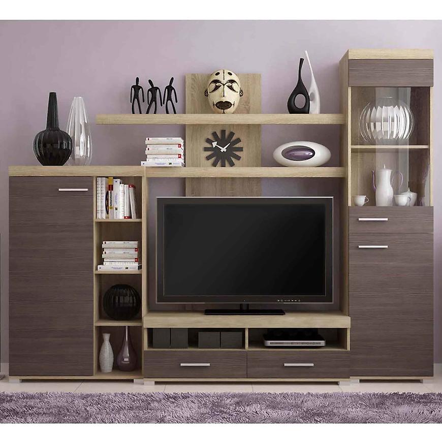 Obývací Stěna Mistral 250cm Dub Sonoma BAUMAX