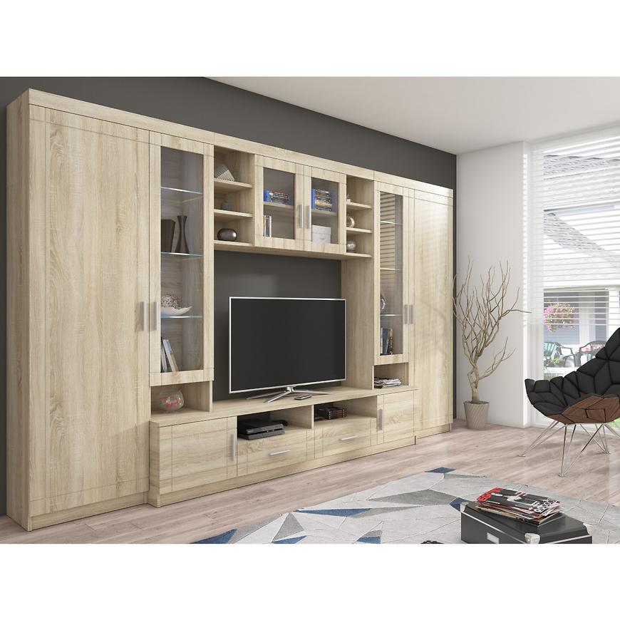 Obývací Stěna Paris 340cm Dub Sonoma BAUMAX