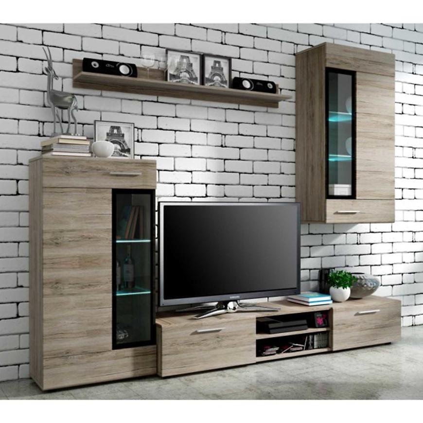 Obývací Stěna Tango 240cm San Remo Tmavé BAUMAX