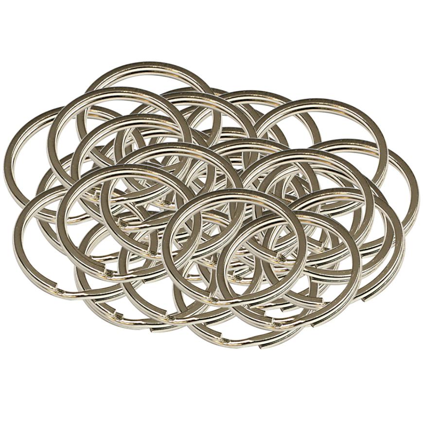 Ocelový kroužek na klíče rx.25.PL 50ks           RICHTER