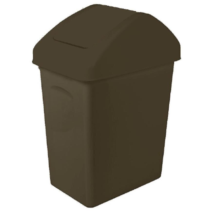 Odpadkový koš 25L 1325 hnědá BAUMAX