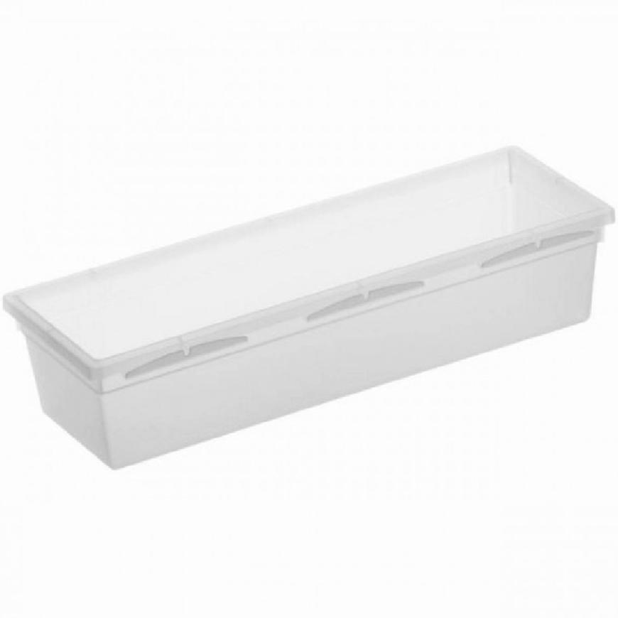 Organizér do zásuvky 23x 8cm basic průhledný BAUMAX