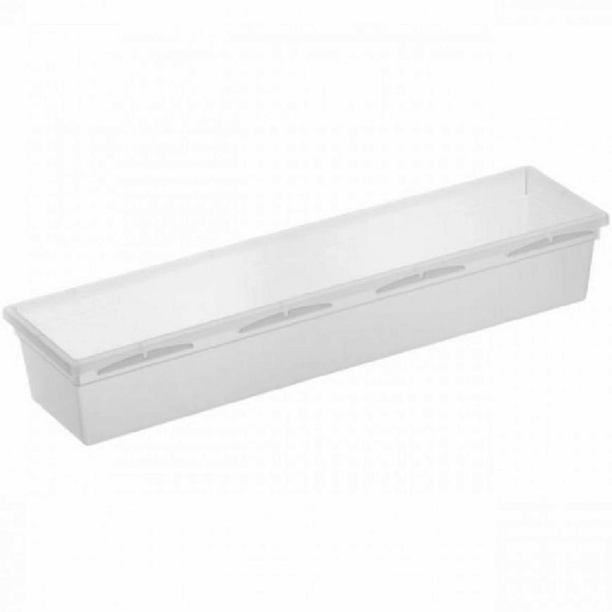 Organizér do zásuvky 30x 8cm Basic průhledný BAUMAX