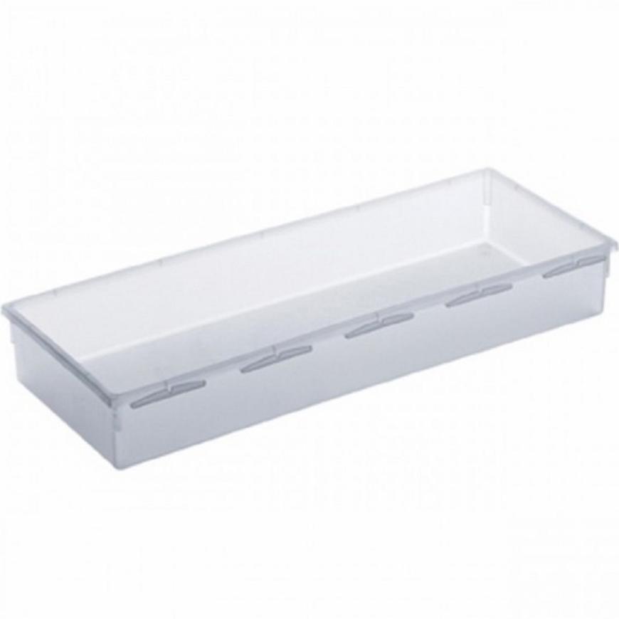 Organizér do zásuvky 38x15cm Basic průhledný BAUMAX