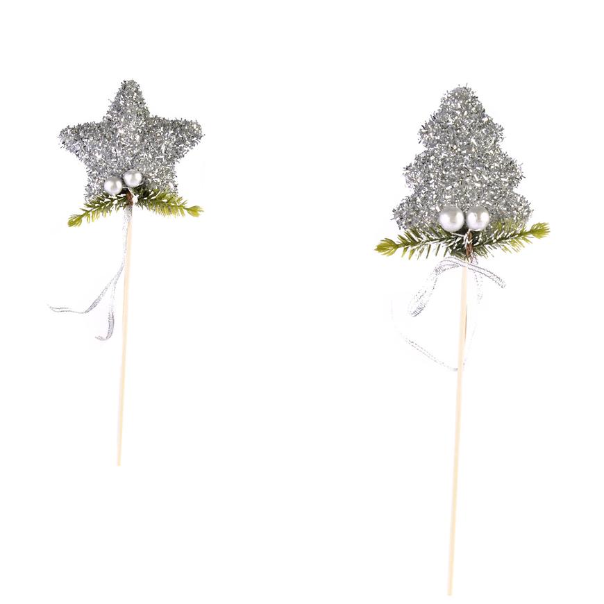 Ozdoba vánoční zápich 18c-2849 BAUMAX