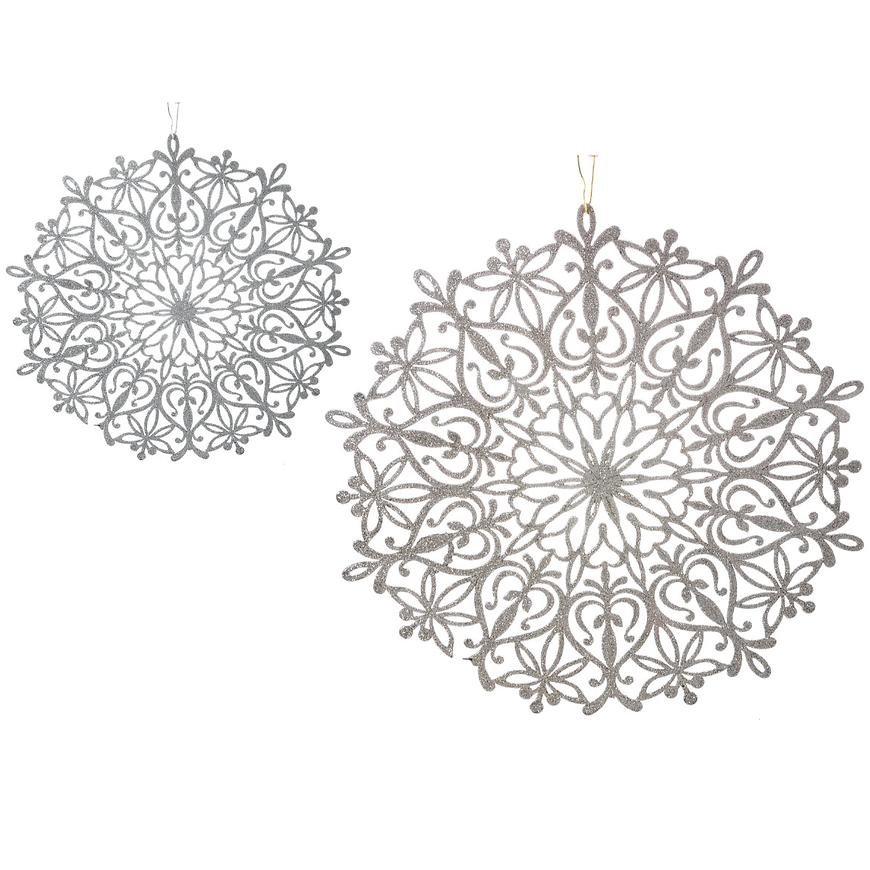 Ozdoba vločka xm20016 BAUMAX