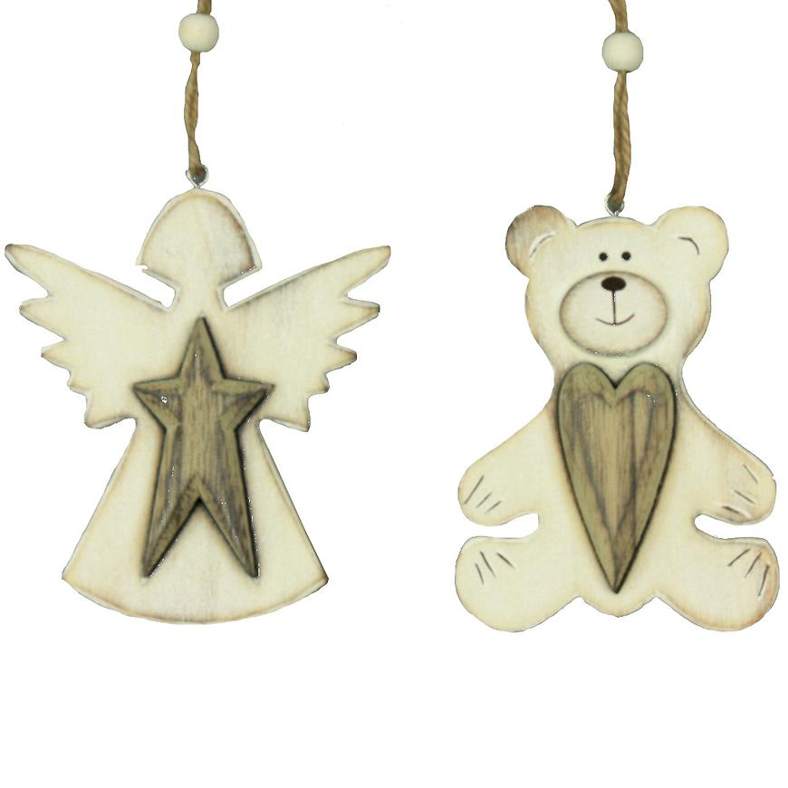 Ozdoba závěsná 10cm mix 32952 BAUMAX