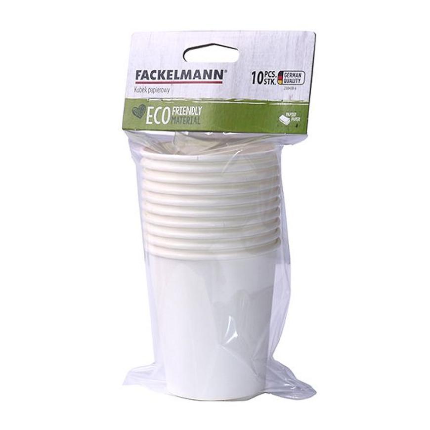 Papírové kelímky 250 ml bílé 230410 BAUMAX