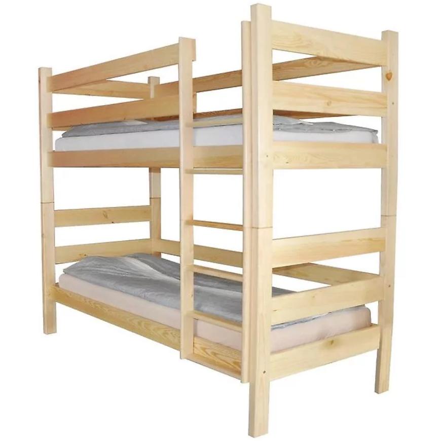 Patrová Postel II 105cm Borovice BAUMAX