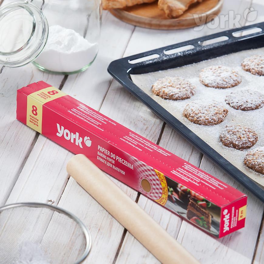 Pečící papír 8m 75081 York BAUMAX