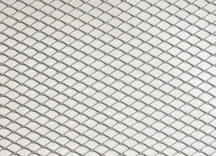 Plech ALU Mřížka 500x500 PARQUET MERCADO