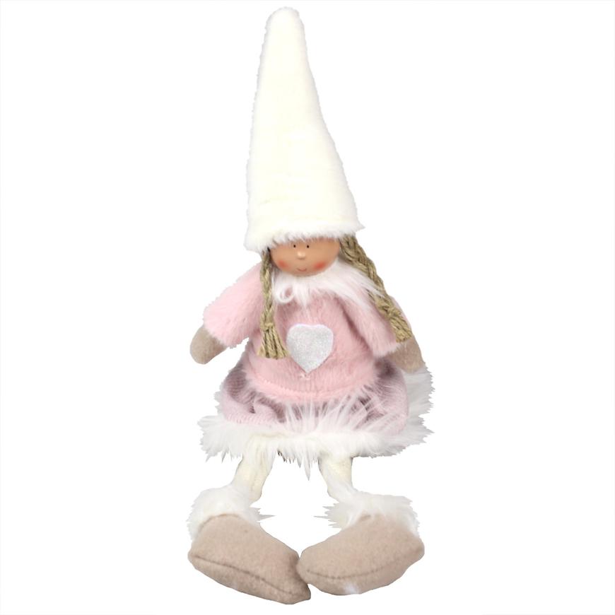 Plišová dekorácia so závesnými nohami 52cm 38770 BAUMAX