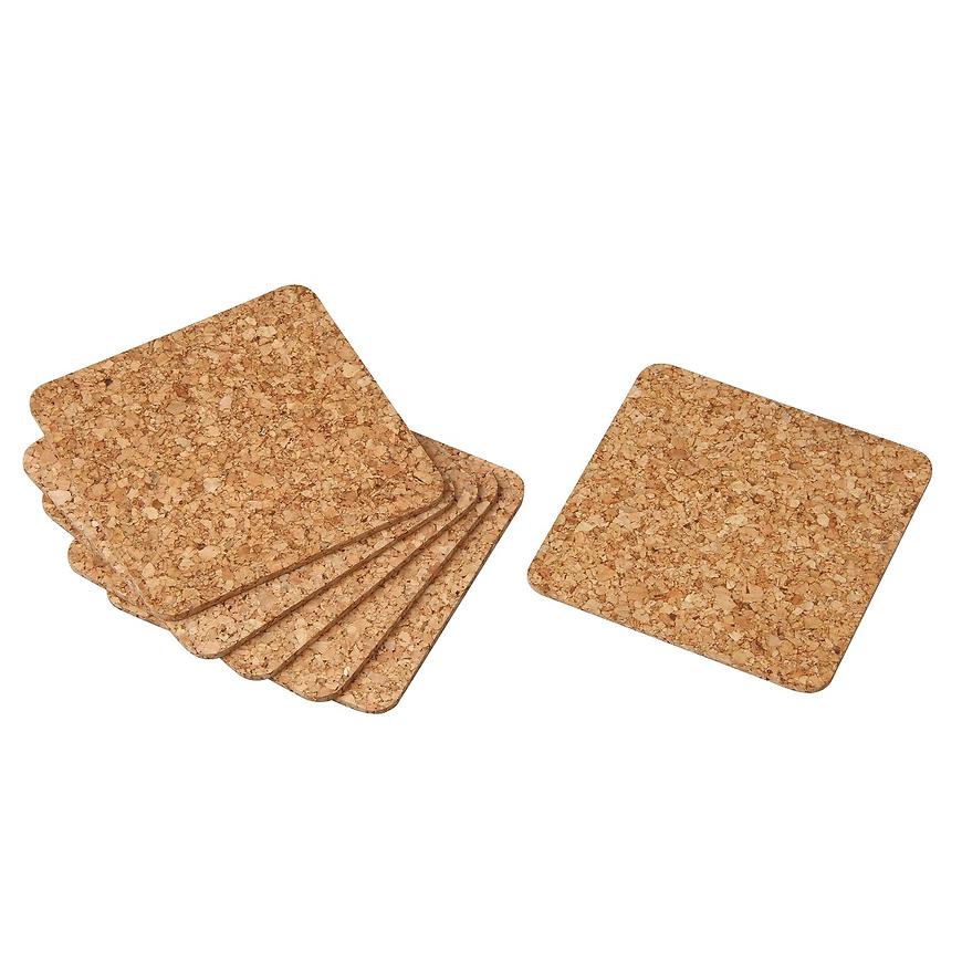 Podložky korkové pod skleničky 30993 BAUMAX