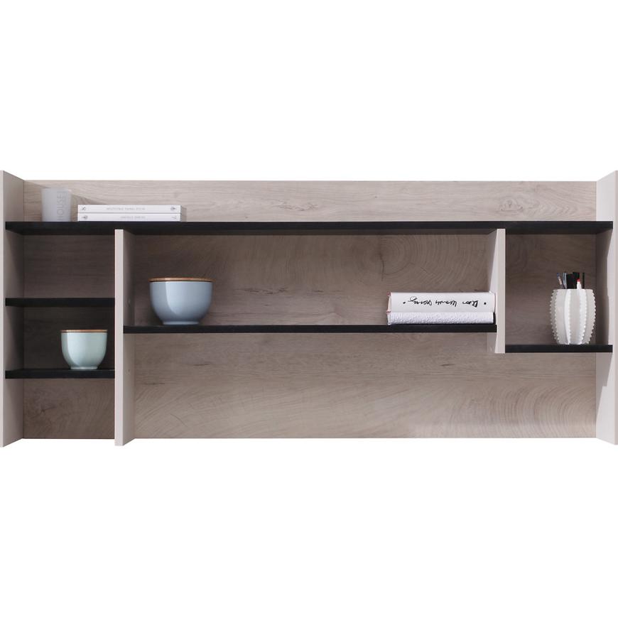 Police Planet 125cm L/P Čierna/Dub/Béžová BAUMAX