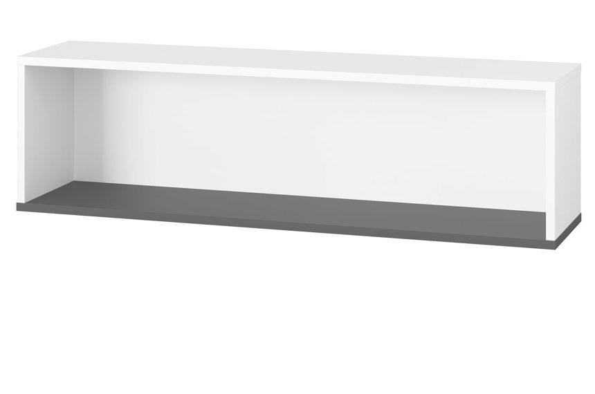 Polička Picolo 106 cm Bílý/Šedá BAUMAX