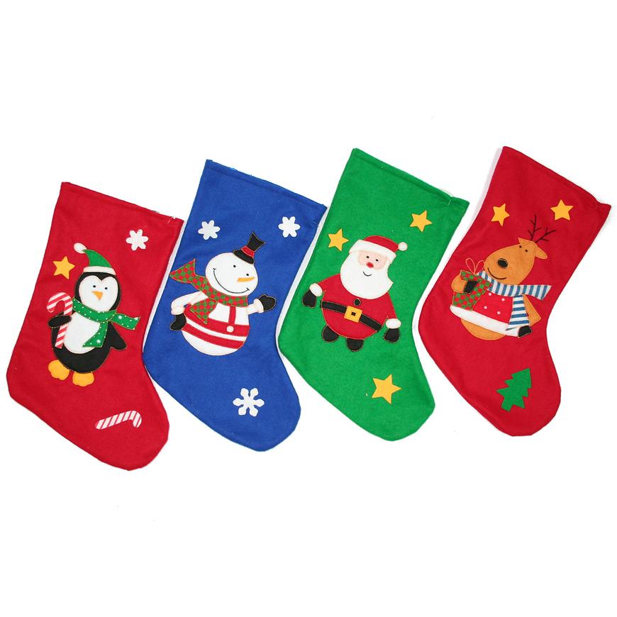 Ponožka na dárky 40cm mix 27185 BAUMAX