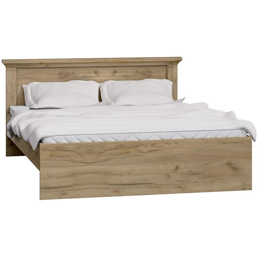 Postel Antica 200cm Dub Kraft Zlatý BAUMAX