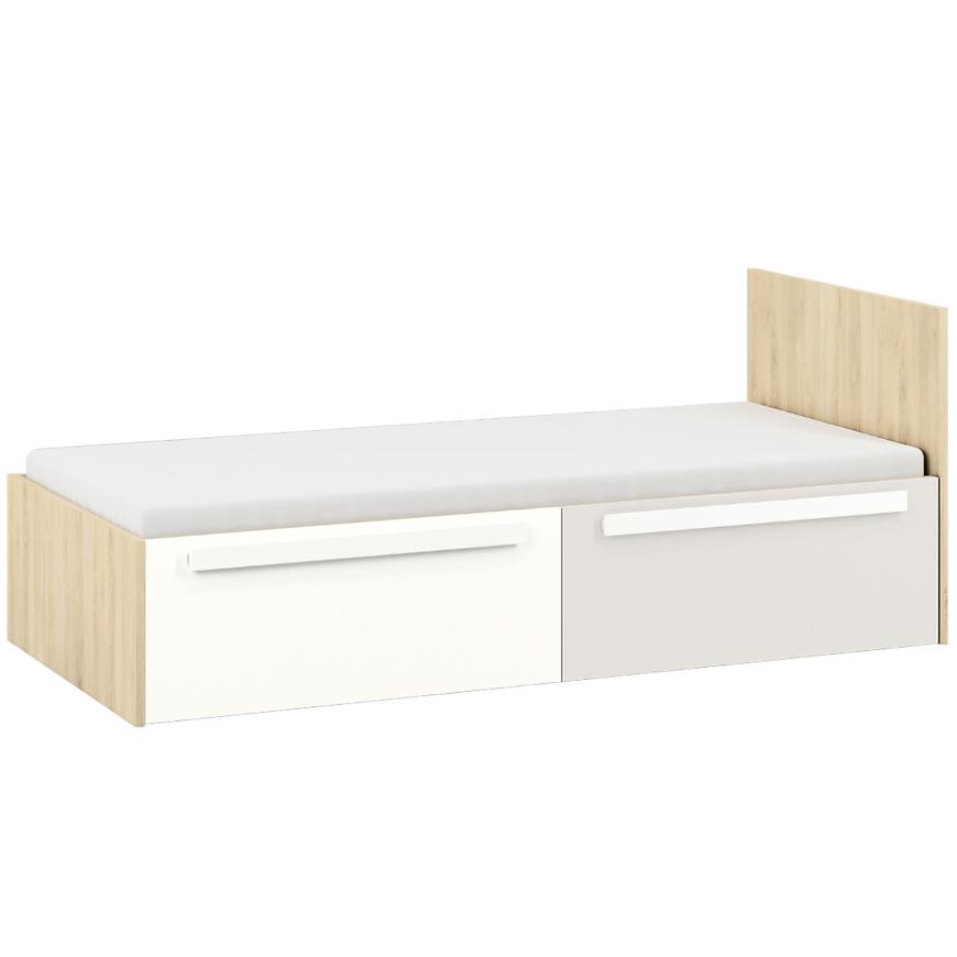 Postel Drop 90cm Buk Fjord/Svietla Sivá BAUMAX