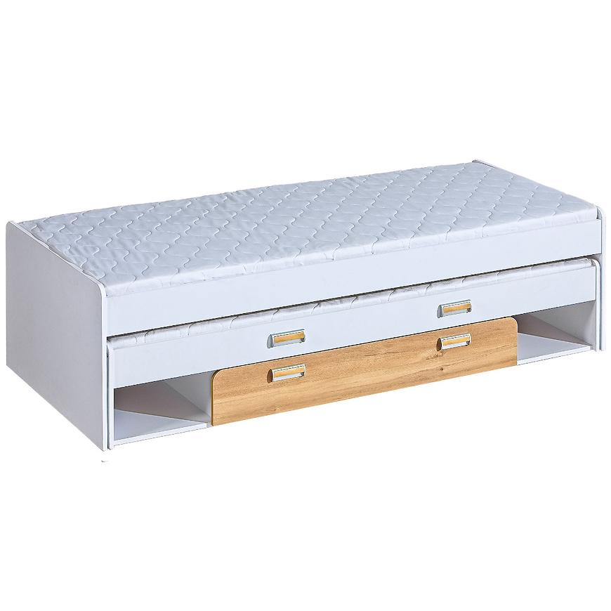 Postel Lorento 200cm Dub Nash/Bílá BAUMAX