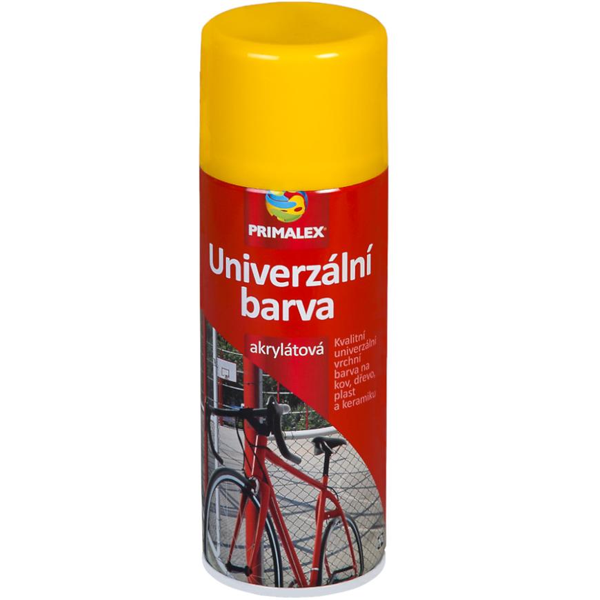 Primalex Sprej RAL 1023 žlutá dopravní 400ml PRIMALEX