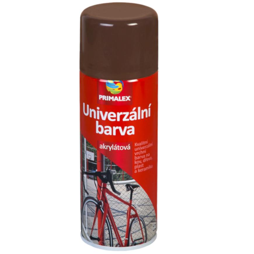 Primalex Sprej RAL 8011 oříšková hnědá 400ml PRIMALEX