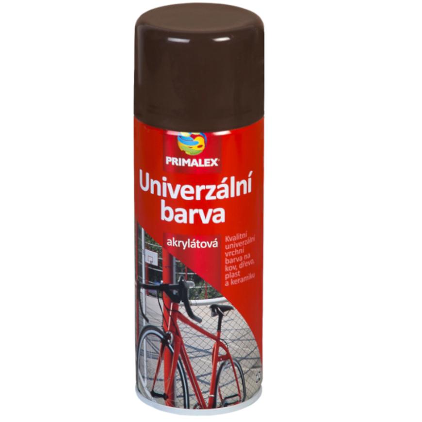 Primalex Sprej RAL 8017 čokoládová hnědá 400ml PRIMALEX
