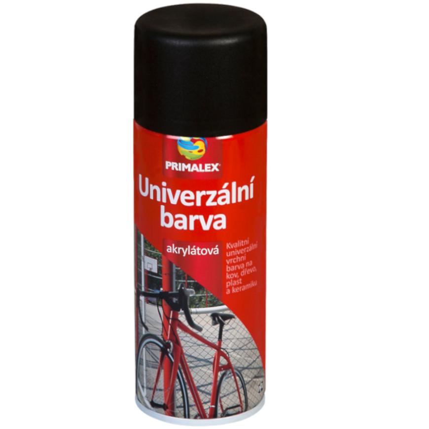 Primalex Sprej RAL 9005 černá mat 400ml PRIMALEX