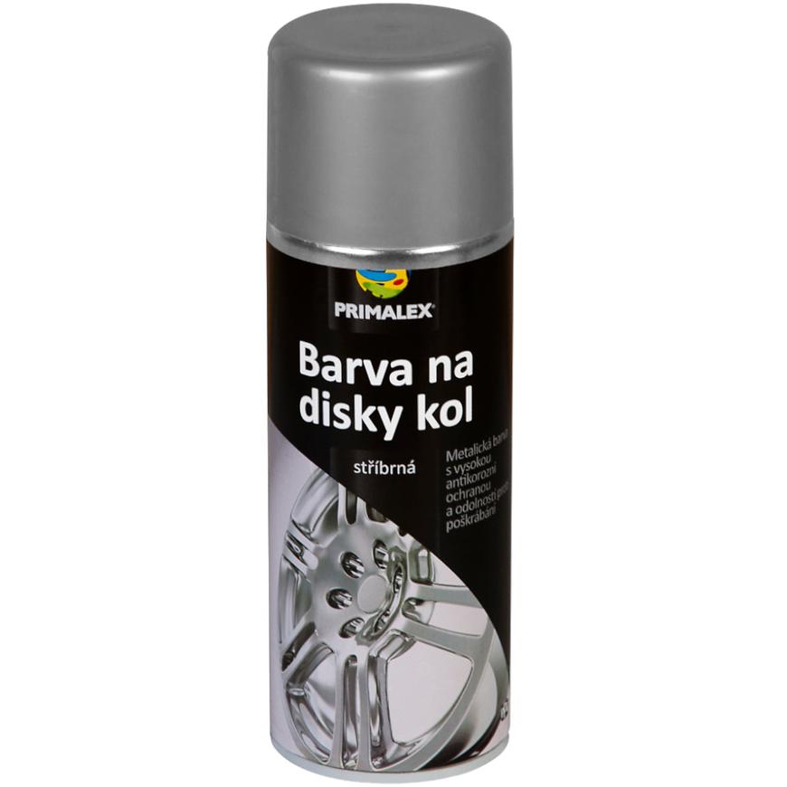 Primalex Sprej na disky kol stříbrná 400ml PRIMALEX