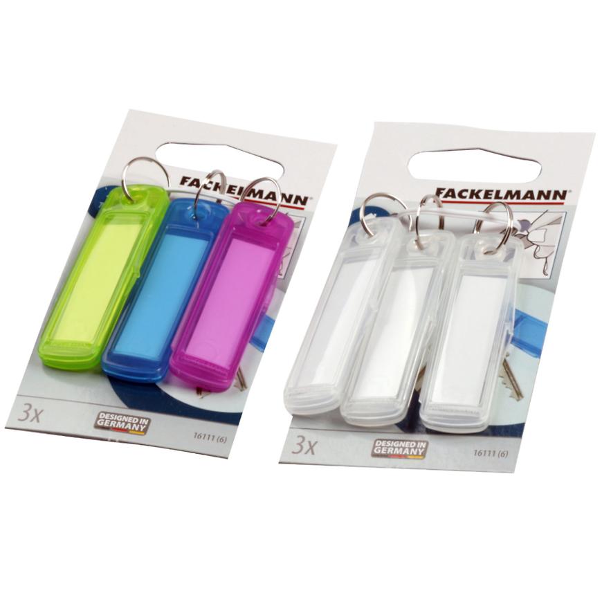 Přívěšek na klíče 3 ks 16111 BAUMAX