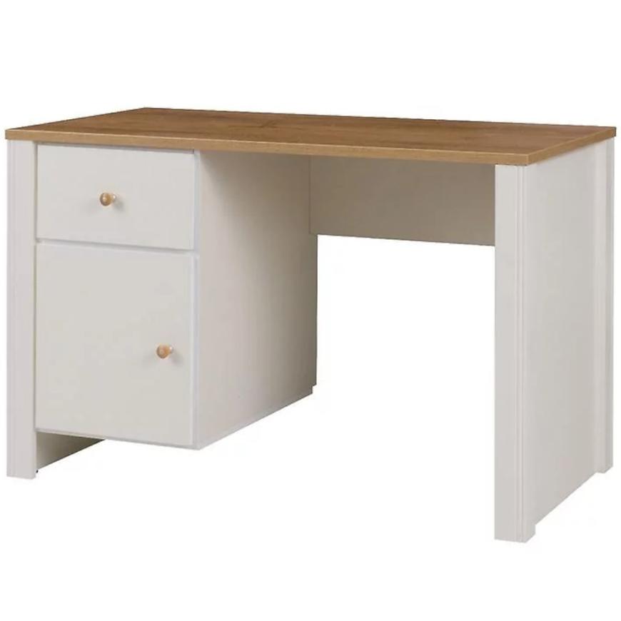 Psací Stůl Berg 120 cm Crem/Dub Zlatý BAUMAX