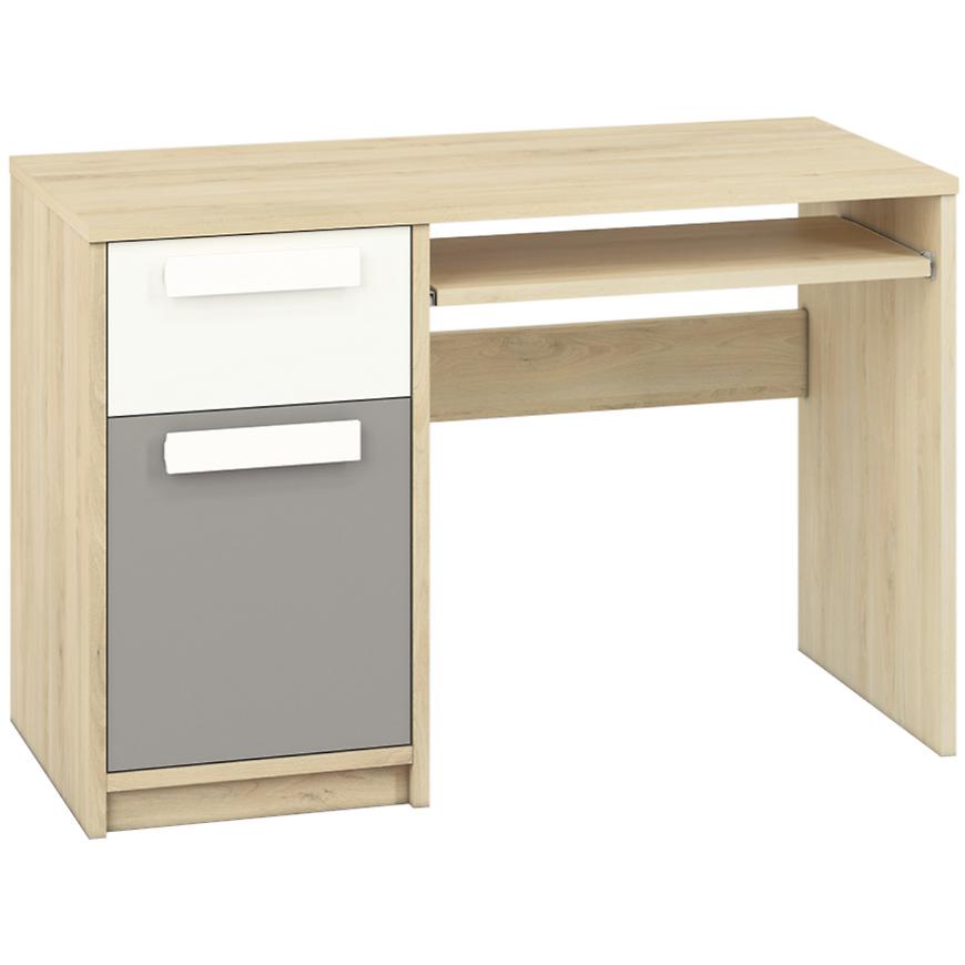 Psací Stůl Drop 119cm Buk Fjord/Sivá Patina BAUMAX