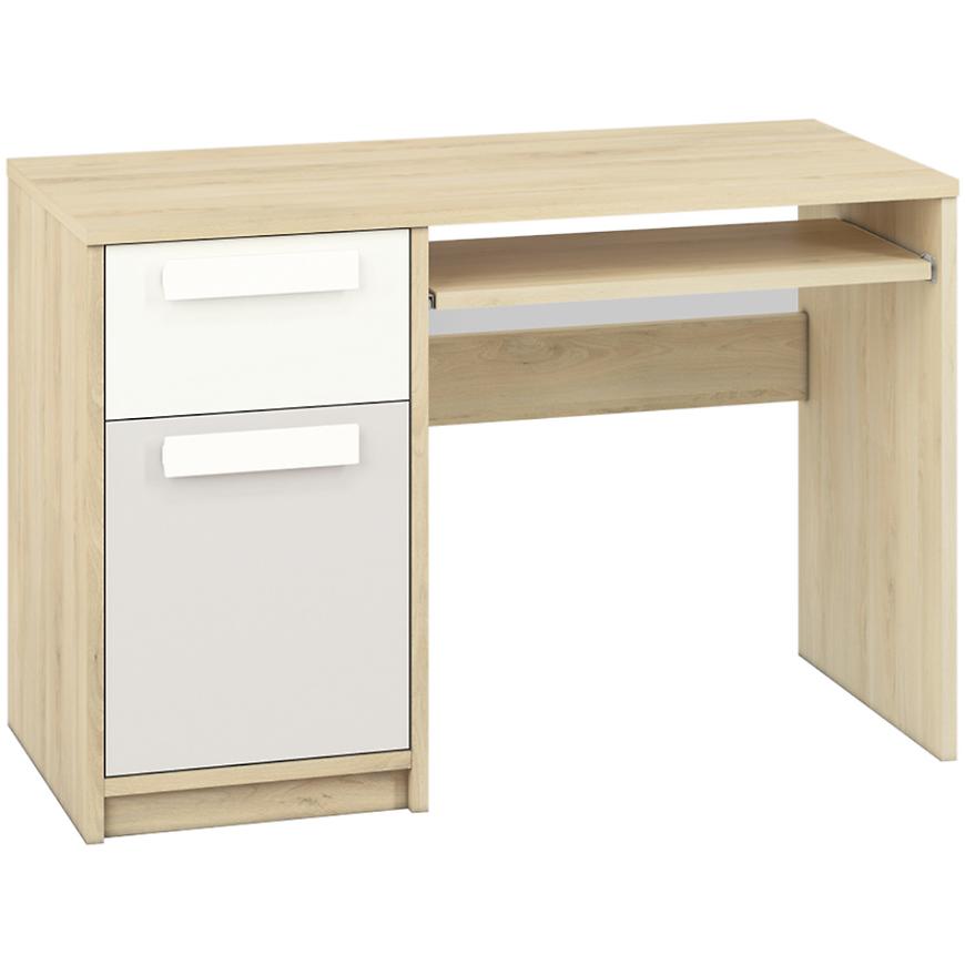 Psací Stůl Drop 119cm Buk Fjord/Svietla Sivá BAUMAX
