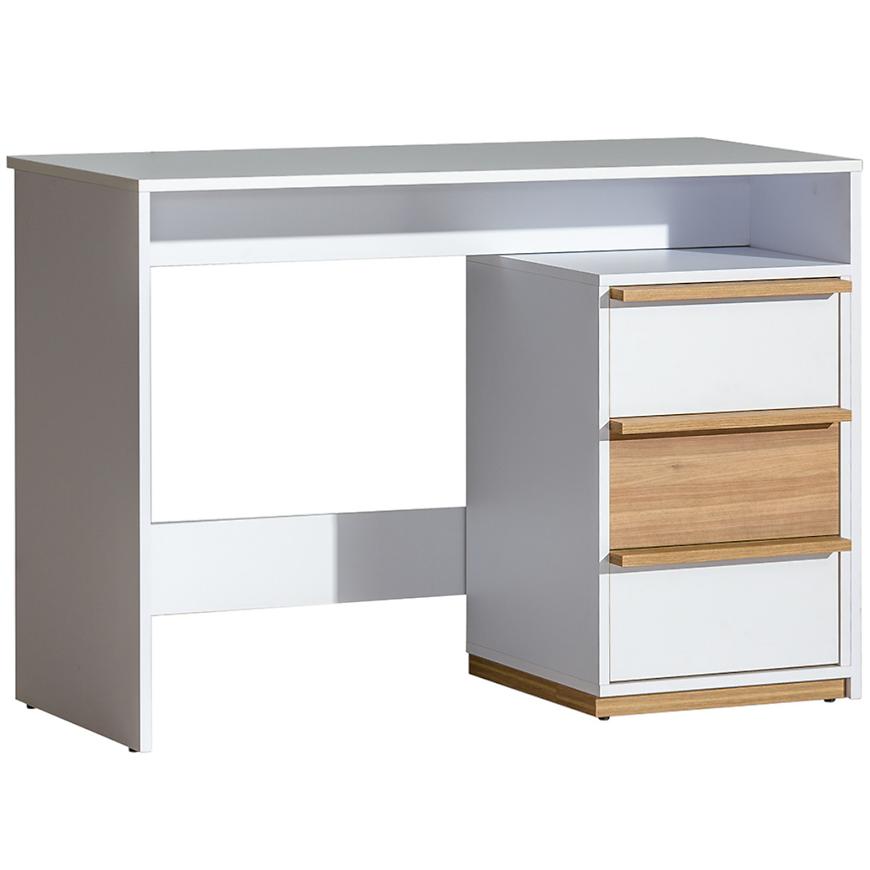 Psací Stůl Evado 112cm Ořech/Bílý Bryl BAUMAX