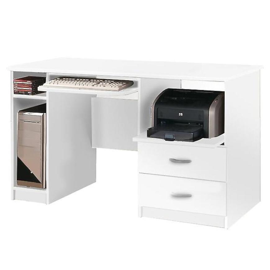 Psací Stůl Max 130cm Bílá BAUMAX