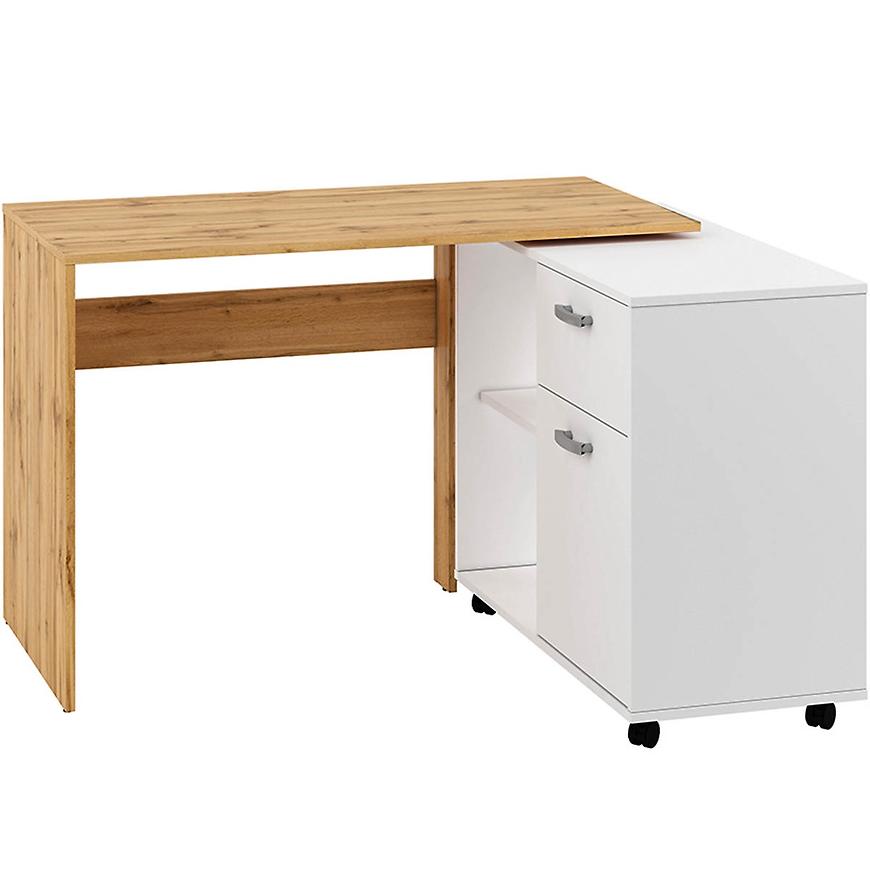 Psací Stůl Miu 169cm Dub Wotan/Bílý BAUMAX