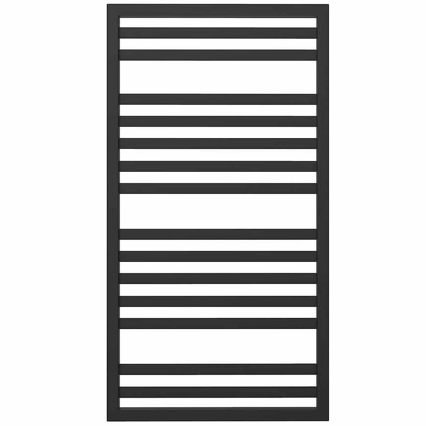 Radiátor GŁP2 s rámem černá mat 980x530 490W INS-TERM