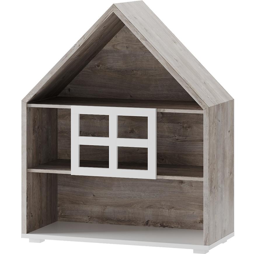 Regál Domini 98cm Dub Ribbeck/Bílá BAUMAX