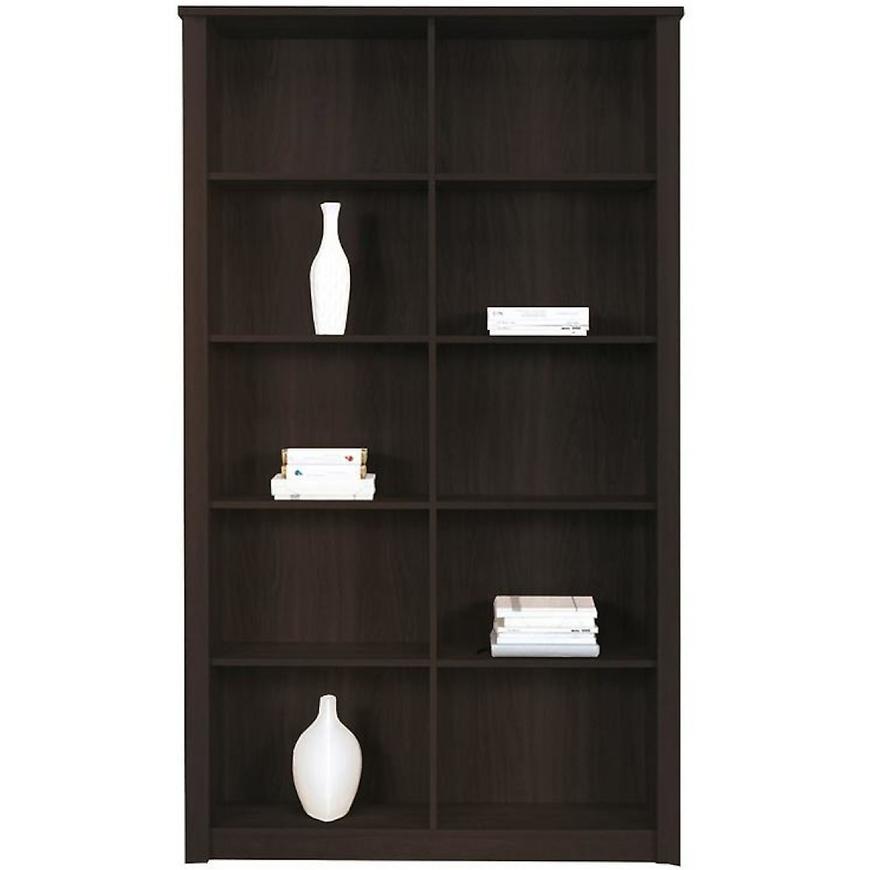 Regál Finezja 120 cm Dub Sonoma Čokoláda BAUMAX