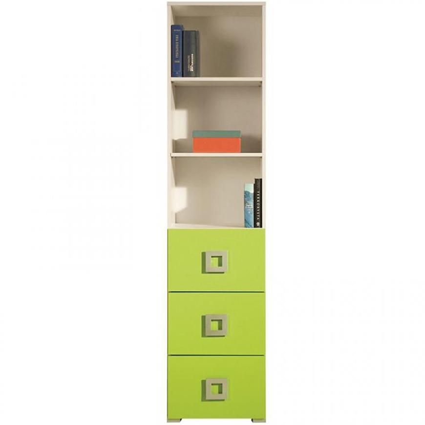 Regál Labirynt 45cm Krémová/Lime BAUMAX