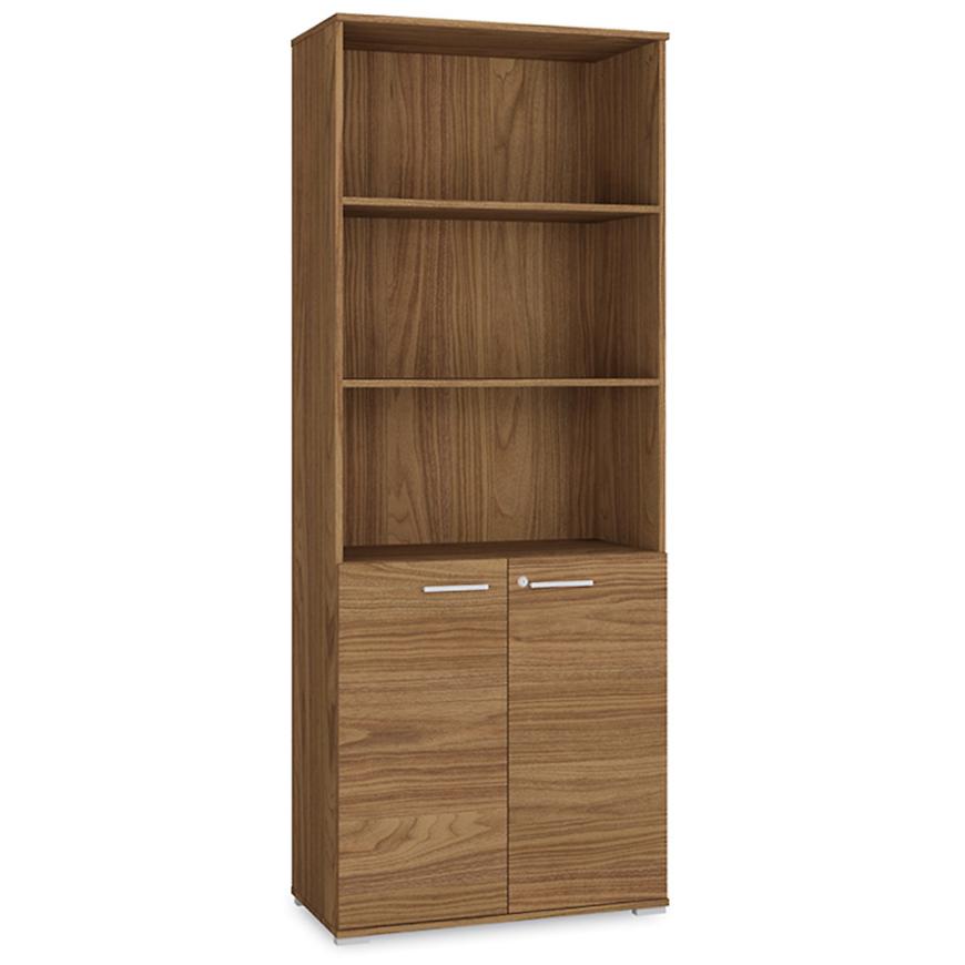 Regál Optimal 79cm Ořech BAUMAX