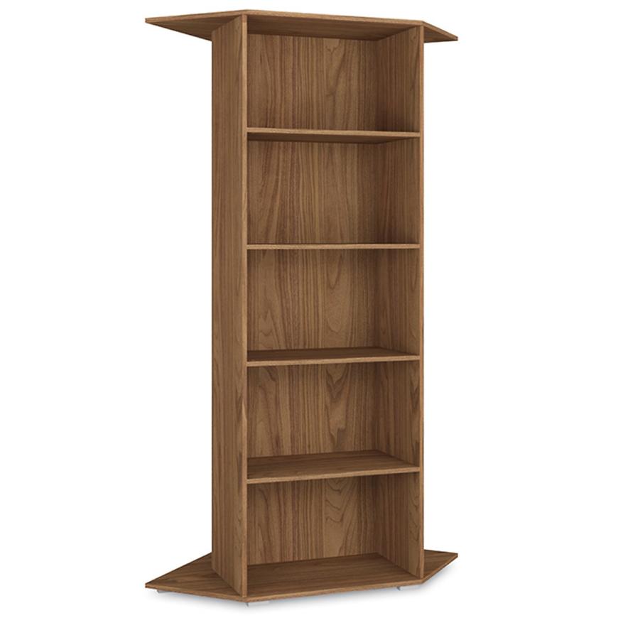 Regál Optimal 87cm Ořech BAUMAX