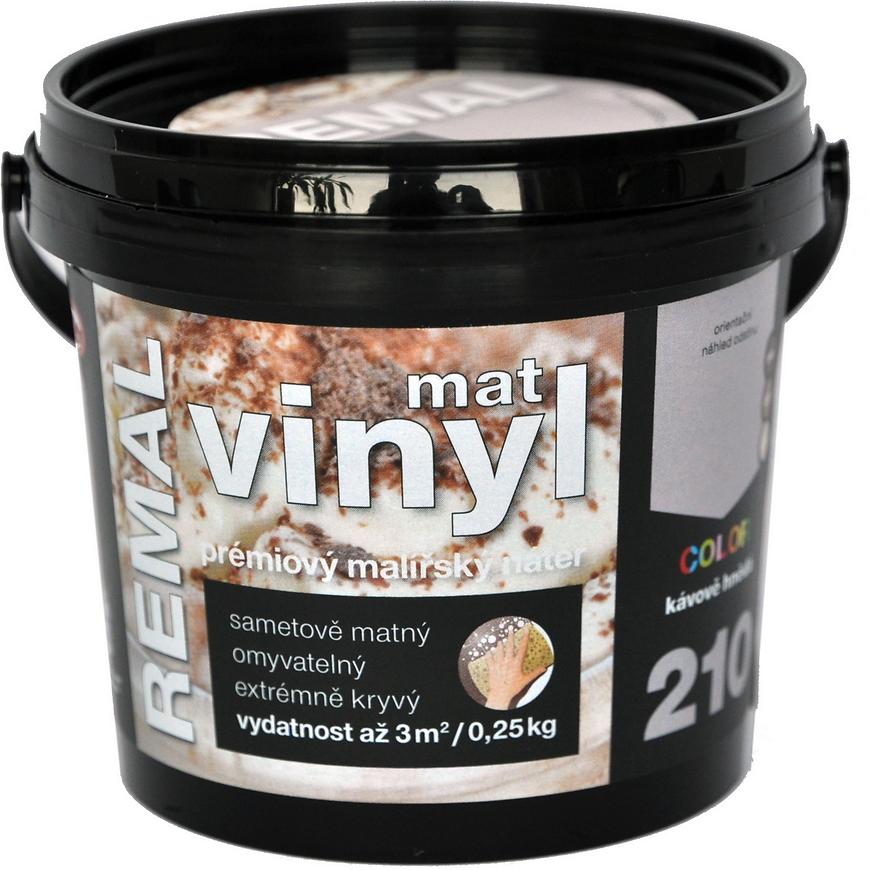Remal Vinyl Color mat kávově hnědá 0