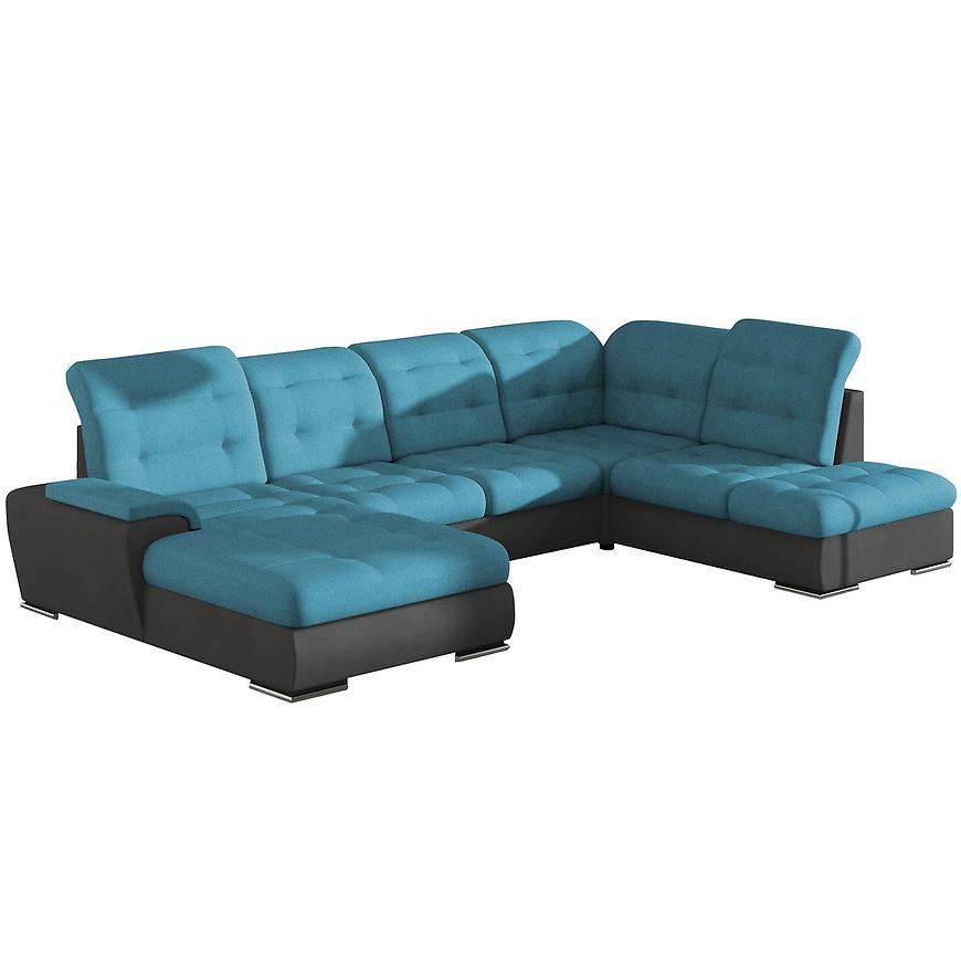 Rohová sedací souprava Combi 6 L Cosmic 05 + Soft 20