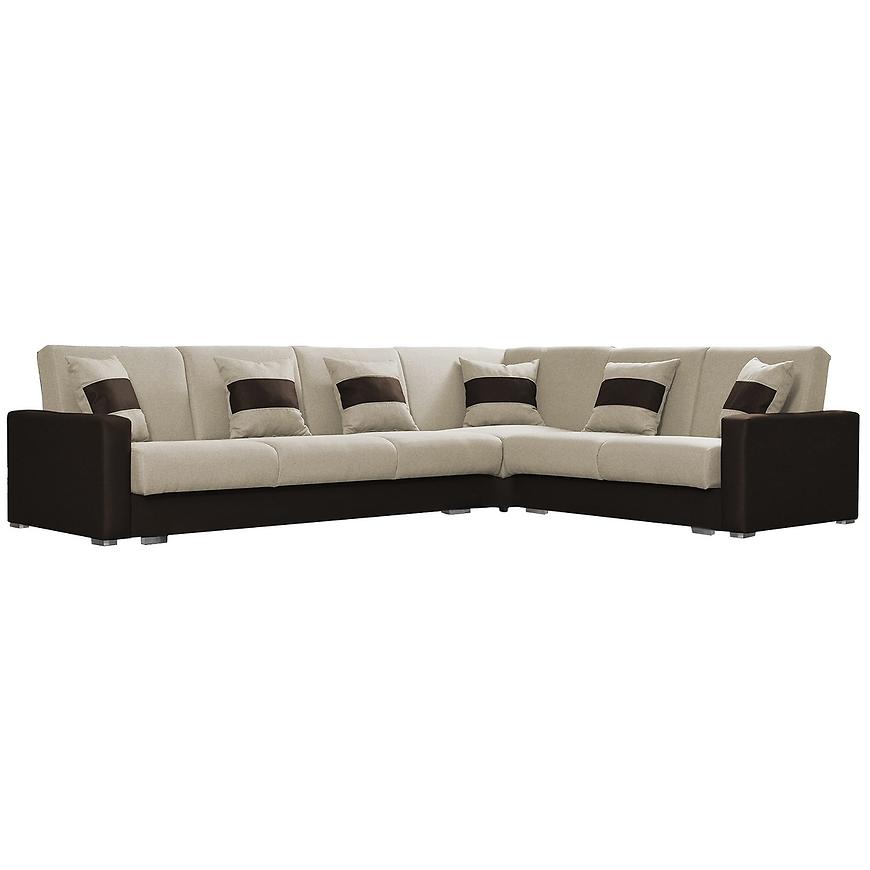 Rohová sedací souprava Nero U Eko 4 + Soro 23 BAUMAX