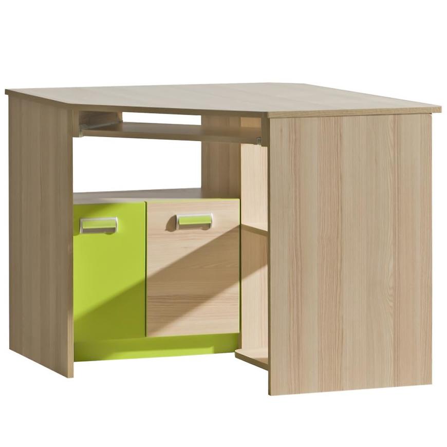 Rohový Psací Stůl Lorento 78cm Jaseň Coimbr BAUMAX