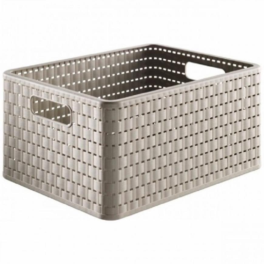 Rotho košík A4 18l Country capuccino BAUMAX