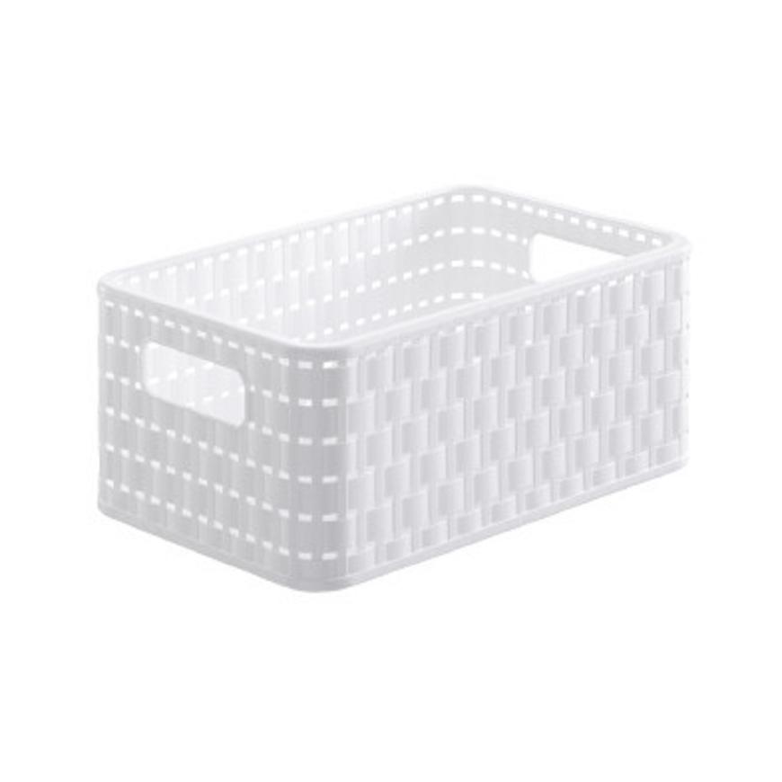 Rotho košík A5 6l Country bílý BAUMAX