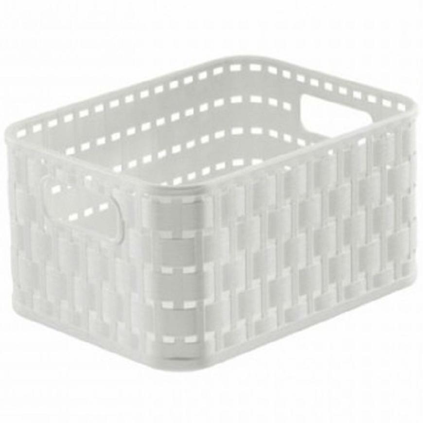 Rotho košík A6 2l Country bílý BAUMAX