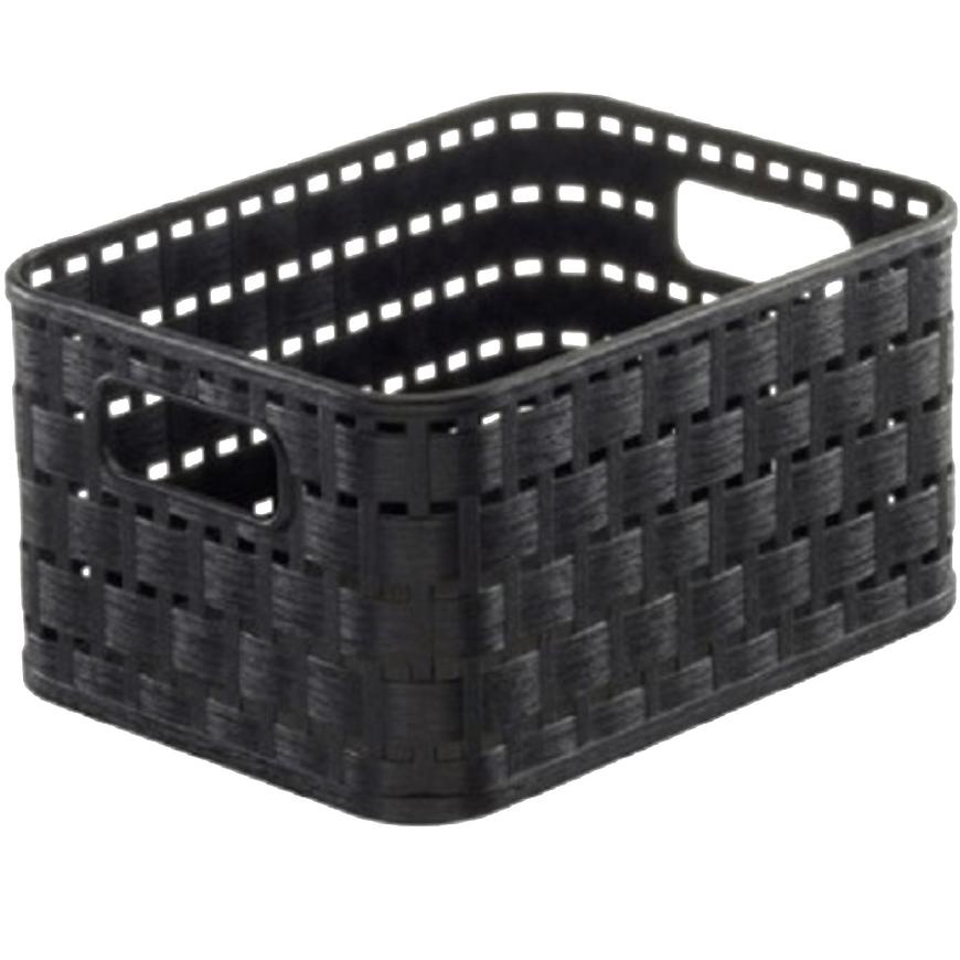 Rotho košík A6 2l Country černý BAUMAX