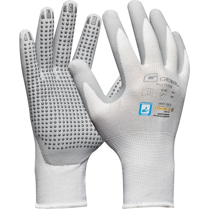 Rukavice multi flex bílé 10 GEBOL